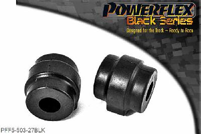 PFF5-503-27BLK, BMW E39 5 Series 520 to 530 Touring Front Anti Roll Bar Mounting Bush 27mm, This bush is fitted to M5 vehicles. This bush fits E39 5 series non M sport suspension models and E38 7 series. 27mm, 2 stuk(s) benodigd  per auto, 2 stuk(s) in verpakking, prijs per set van 2 stuk(s)