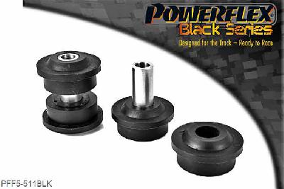 PFF5-511BLK, BMW E39 5 Series 520 to 530 Touring Front Inner Track Control Arm Bush, PFF5-511 is fitted on all petrol and diesel models except 535 to 540 and M5 which use PFF5-502., 2 stuk(s) benodigd  per auto, 2 stuk(s) in verpakking, prijs per set van 2 stuk(s)