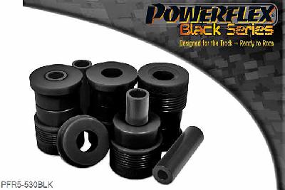 PFR5-530BLK, BMW E39 5 Series 520 to 530 Touring Rear Subframe Mounting Bush, This part replaces original BMW part number 33311094036. These are complete bushes, for inserts used in conjunction with the original bushes use PFR5-531, 4 stuk(s) benodigd  per auto, 2 stuk(s) in verpakking, prijs per set van 2 stuk(s)