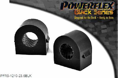 PFR5-1210-23.6BLK, BMW E82 1 Series M Coupe (2010-2012) Rear Anti Roll Bar Bush 23.6mm,  23.6mm, 2 stuk(s) benodigd  per auto, 2 stuk(s) in verpakking, prijs per set van 2 stuk(s)