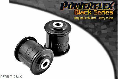 PFR5-710BLK, BMW E53 X5 (1999-2006) Rear Lower Arm Front Bush, This part replaces the bush in X5 E53 arm OE numbers: 33326770743 and 33326770744.  This part also replaces the bush in E60 arm OE numbers: 33326754557 and 33326754558. 12mm Bore Sleeve, 2 stuk(s) benodigd  per auto, 2 stuk(s) in verpakking, prijs per set van 2 stuk(s)