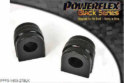 PFF5-1403-27BLK, BMW E70 X5 (2006-2013) Front Anti Roll Bar Mounting Bush 27mm, Fits vehicles with Non Active Anti Roll Bar, for models with Active Anti Roll Bar use PFF5-1404. This bush replaces OE part number 37116771932 27mm, 2 stuk(s) benodigd  per auto, 2 stuk(s) in verpakking, prijs per set van 2 stuk(s)