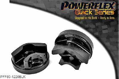 PFF80-1220BLK, Fiat Croma (2005 - 2011) Rear Lower Engine Mount Insert, This insert fits cars with a bracket 86mm wide, for cars with a 79mm wide bracket use PFF80-1221. Fits into the voiding of the original bush to reduce engine movement under acceleration.Slight increase in vibration may be felt use PFF80-1220R for minimal vibration increase and for diesel engines., 1 stuk(s) benodigd  per auto, 1 stuk(s) in verpakking, prijs per set van 1 stuk(s)