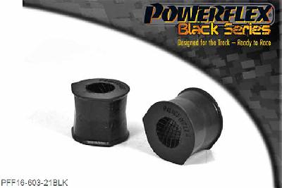 PFF16-603-21BLK, Fiat Punto MK2 (1999 - 2005) Front Anti Roll Bar To Chassis Bush 21mm,  21mm, 2 stuk(s) benodigd  per auto, 2 stuk(s) in verpakking, prijs per set van 2 stuk(s)