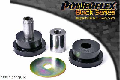 PFF19-2002BLK, Ford Fiesta Mk6 inc ST and Fusion (2002-2008) Lower Engine Mount Small Bush 30mm Oval Bracket, This part fits models with thicker (30mm) oval brackets only. For thinner (25mm) oval bracket use PFF19-2004., 1 stuk(s) benodigd  per auto, 1 stuk(s) in verpakking, prijs per set van 1 stuk(s)