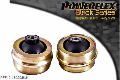 PFF19-1502GBLK, Ford Fiesta Mk7 (2008-) Front Arm Rear Bush, Caster Adjustable, PU ball design comes built up, in a press fit capsule, caster adjustable, 2 stuk(s) benodigd  per auto, 2 stuk(s) in verpakking, prijs per set van 2 stuk(s)
