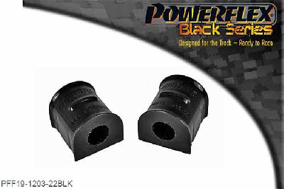 PFF19-1203-22BLK, Ford Focus MK2 Front Anti Roll Bar To Chassis Bush 22mm,  22mm, 2 stuk(s) benodigd  per auto, 2 stuk(s) in verpakking, prijs per set van 2 stuk(s)