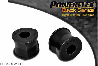 PFF16-503-20BLK, Ford KA (2008-) Front Anti Roll Bar Bush 20mm,  20mm, 2 stuk(s) benodigd  per auto, 2 stuk(s) in verpakking, prijs per set van 2 stuk(s)