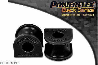 PFF19-603BLK, Ford Puma 1997-2001 Front Anti Roll Bar Mounting Bush 16mm,  16mm, 2 stuk(s) benodigd  per auto, 2 stuk(s) in verpakking, prijs per set van 2 stuk(s)