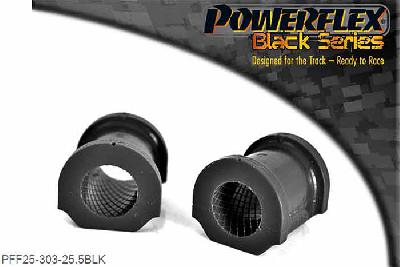 PFF25-303-25.5BLK, Honda Civic Mk7 inc. Type-R (2001-2005) Front Anti Roll Bar Bush 25.5mm,  25.5mm, 2 stuk(s) benodigd  per auto, 2 stuk(s) in verpakking, prijs per set van 2 stuk(s)
