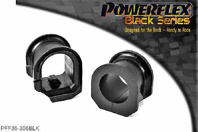 PFF36-306BLK, Mazda RX-7 Generation 3 and 4 (1992-2002) Power Steering Rack Mount Kit, 2 Bushes in this kit for the Power Steering Rack., 1 stuk(s) benodigd  per auto, 1 stuk(s) in verpakking, prijs per set van 1 stuk(s)