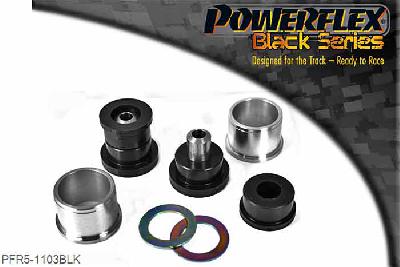 PFR5-1103BLK, Mini Mini Countryman R60 2WD (2010-2015) Rear Trailing Arm Front Bush, PFR5-1103 is a complete bush that fits into trailing arm bracket OE numbers: 33306799089 33306799090, 33309807099 and 3330980710. For inserts use PFR5-1102 which fit into the original rubber bush., 2 stuk(s) benodigd  per auto, 2 stuk(s) in verpakking, prijs per set van 2 stuk(s)