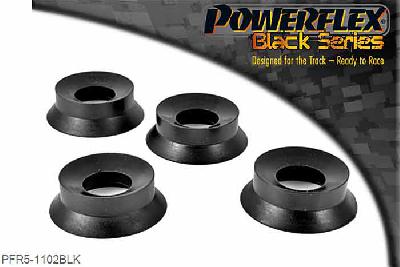 PFR5-1102BLK, Mini Mini Countryman R60 4WD (2010-2015) Rear Trailing Arm Front Bush Inserts, PFR5-1102 are inserts which fit into the original rubber bush. For a complete bush use PFR5-1103, 2 stuk(s) benodigd  per auto, 2 stuk(s) in verpakking, prijs per set van 2 stuk(s)