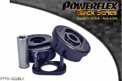 PFF5-1822BLK, Mini Mini Paceman R61 2WD (2013 -) Lower Engine Mount Large Bush, This part replaces the original rubber bush in bracket OE number: 22119806994 and fits 2WD vehicles only. The bush comes with an insert giving the option to stiffen the mount up by fitting the insert into the voids enabling you to change the bush to suit your driving style. For an insert that fits into the original bush, please use PFF5-1823., 1 stuk(s) benodigd  per auto, 1 stuk(s) in verpakking, prijs per set van 1 stuk(s)