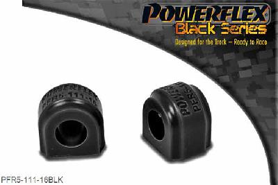 PFR5-111-16BLK, Mini Mini Paceman R61 2WD (2013 -) Rear Anti Roll Bar Bush 16mm, This part replaces OE number: 33556754823 and fits vehicles with a 16mm anti roll bar diameter. 16mm, 2 stuk(s) benodigd  per auto, 2 stuk(s) in verpakking, prijs per set van 2 stuk(s)