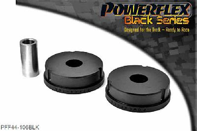 PFF44-106BLK, Mitsubishi Lancer Evolution 7-8-9 (inc 260) Front Lower Front Engine Mount, These mounts are for fast road/competition. These are harder and may cause a slight increase in engine vibration and noise. For road use, use PFF44-106R., 1 stuk(s) benodigd  per auto, 1 stuk(s) in verpakking, prijs per set van 1 stuk(s)