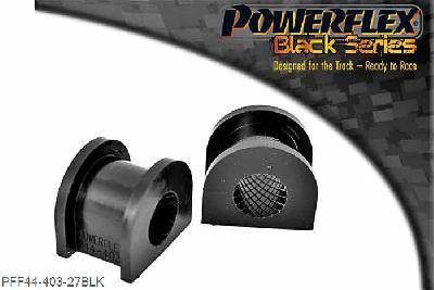 PFF44-403-27BLK, Mitsubishi Lancer Evolution 10 CZ4A (10/07-) Front Anti Roll Bar To Chassis Bush 27mm,  27mm, 2 stuk(s) benodigd  per auto, 2 stuk(s) in verpakking, prijs per set van 2 stuk(s)