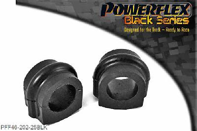 PFF46-202-25BLK, Nissan 200SX - S13, S14, S14A and S15 Front Anti Roll Bar Mount 25mm,  25mm, 2 stuk(s) benodigd  per auto, 2 stuk(s) in verpakking, prijs per set van 2 stuk(s)