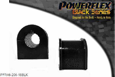 PFR46-206-18BLK, Nissan 200SX - S13, S14, S14A and S15 Rear Anti Roll Bar Bush 18mm,  18mm, 2 stuk(s) benodigd  per auto, 2 stuk(s) in verpakking, prijs per set van 2 stuk(s)