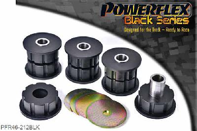 PFR46-212BLK, Nissan 200SX - S13, S14, S14A and S15 Rear Beam Mounting Bush, These parts are full replacement bushes. If you require inserts to be used in conjunction with the original bush then please PFR46-215., 4 stuk(s) benodigd  per auto, 4 stuk(s) in verpakking, prijs per set van 4 stuk(s)