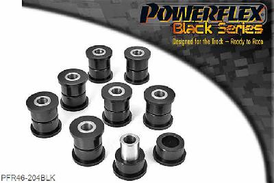 PFR46-204BLK, Nissan 200SX - S13, S14, S14A and S15 Rear Link Bush, These are Non-Adjustable. For Camber Adjustable bushes, use PFR46-204GBLK. - These fit all Skyline R32/R33/R34 Models excluding HICAS. - These fit all S13/S14/S15 Models excluding HICAS., 8 stuk(s) benodigd  per auto, 8 stuk(s) in verpakking, prijs per set van 8 stuk(s)