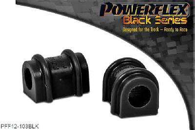 PFF12-103BLK, Peugeot 106 and 106 GTi/Rallye Anti Roll Bar Bush 20mm, Does NOT Fit Peugeot 106 Rally or GTi models 20mm, 2 stuk(s) benodigd  per auto, 2 stuk(s) in verpakking, prijs per set van 2 stuk(s)