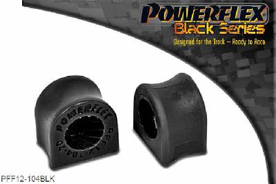 PFF12-104BLK, Peugeot 106 and 106 GTi/Rallye Anti Roll Bar Outer Bush 20mm, Does NOT Fit Peugeot 106 Rally or GTi models 20mm, 2 stuk(s) benodigd  per auto, 2 stuk(s) in verpakking, prijs per set van 2 stuk(s)