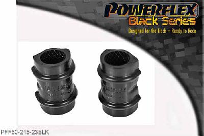 PFF50-215-23BLK, Peugeot 205 Gti and 309 Gti Anti Roll Bar Bush 23mm, This part replaces OE number: 5094.40 and 509440. - 309 GTi may have 22mm roll bar. Please check size before ordering. 23mm, 2 stuk(s) benodigd  per auto, 2 stuk(s) in verpakking, prijs per set van 2 stuk(s)