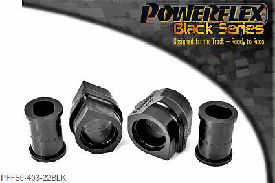 PFF50-403-22BLK, Peugeot 206 Front Anti Roll Bar Bush To Chassis Bush 22mm,  22mm, 2 stuk(s) benodigd  per auto, 2 stuk(s) in verpakking, prijs per set van 2 stuk(s)