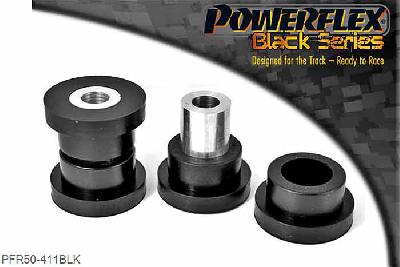 PFR50-411BLK, Peugeot 206 Rear Beam Rear Bush, This replaces the original bush. For inserts to use with the original bush use PFR50-413., 2 stuk(s) benodigd  per auto, 2 stuk(s) in verpakking, prijs per set van 2 stuk(s)