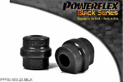 PFF50-603-23.5BLK, Peugeot 308 (2007-2014) Front Anti Roll Bar Bush 23.5mm, This bush replaces standard bush part number 5094.F2.  Measure bar diameter and select correct size for your car. 23.5, 2 stuk(s) benodigd  per auto, 2 stuk(s) in verpakking, prijs per set van 2 stuk(s)