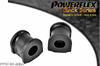PFF57-601-20BLK, Porsche 964 (1989 - 1994) Front Anti Roll Bar Bush 20mm,  20mm, 2 stuk(s) benodigd  per auto, 2 stuk(s) in verpakking, prijs per set van 2 stuk(s)