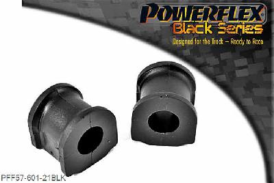 PFF57-601-21BLK, Porsche 964 (1989 - 1994) Front Anti Roll Bar Bush 21mm,  21mm, 2 stuk(s) benodigd  per auto, 2 stuk(s) in verpakking, prijs per set van 2 stuk(s)