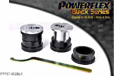 PFF57-802BLK, Porsche 997 inc. Turbo Front Track Control Arm Outer Bush, Caster Adjustable, PFF57-802 allows the caster angle to be adjusted on-car., 2 stuk(s) benodigd  per auto, 2 stuk(s) in verpakking, prijs per set van 2 stuk(s)