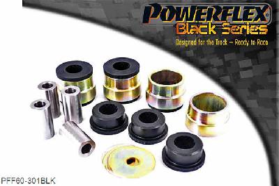 PFF60-301BLK, Renault Clio including 16v and Williams Front Lower Wishbone Bush (Williams), Fits Williams models only. For Clio 16v use PFF60-201., 4 stuk(s) benodigd  per auto, 4 stuk(s) in verpakking, prijs per set van 4 stuk(s)