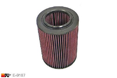 E-9187 K&N Luchtfilter Buitendiameter 160 mm , Binnendiameter 92 mm , Hoogte 237 mm, VW Transporter T4 2.0 T4, 84PK, 1990-1995