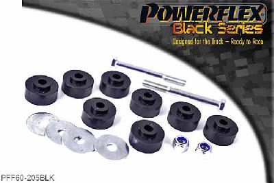 PFF60-205BLK, Renault Twingo II (2007 - 2014) Front Anti Roll Bar Outer Mount, Fits Clio & 16v Models, 2 stuk(s) benodigd  per auto, 2 stuk(s) in verpakking, prijs per set van 2 stuk(s)