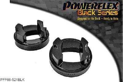 PFF66-521BLK, Saab 9-3 (2002-) Rear Lower Engine Mount Insert, Fits the rear lower engine mount where the original bush has a rectangular central sleeve fitted before 2005, for mounts with a round sleeve use PFF80-1221. This fits into bracket 12785099. Fits into the voiding of the original bush to reduce engine movement under acceleration., 1 stuk(s) benodigd  per auto, 1 stuk(s) in verpakking, prijs per set van 1 stuk(s)