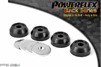 PFF85-208BLK, Seat Toledo (1992 - 1999) Front Eye Bolt Mounting Bush, PFF85-208 is suitable for links with a 12mm diameter shaft with a 19mm nut. For 10mm shafts use PFF85-208-10. Not Suitable For VR6  - Models and GT Models with chassis codes AAA, AGG & AKR (VW Vento). This part replacesOE Nr 6N0411329., 2 stuk(s) benodigd  per auto, 2 stuk(s) in verpakking, prijs per set van 2 stuk(s)