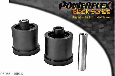 PFR85-415BLK, Seat Toledo Mk2 Typ 1M (1999 - 2004) Rear Beam Mounting Bush, 72.5mm, This part replaces OE number: 6R0501541A. Fits 2WD models only with a 72.5mm diameter bore rear beam. For vehicles with 69mm bore please use PFR85-610. 72.5mm, 2 stuk(s) benodigd  per auto, 2 stuk(s) in verpakking, prijs per set van 2 stuk(s)