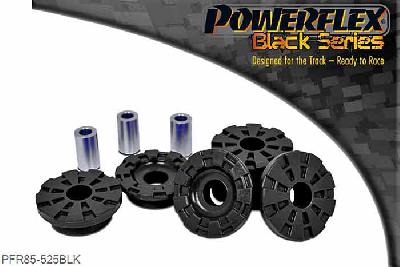 PFR85-525BLK, Skoda Octavia Mk2 1Z (2004-2012) Rear Diff Rear Mounting Bush, This bush fits 4 wheel drive models only. This part replaces OEM part numbers 1K0599437 & 1K0599438, 2 stuk(s) benodigd  per auto, 2 stuk(s) in verpakking, prijs per set van 2 stuk(s)