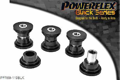 PFR69-119BLK, Subaru Impreza Turbo, WRX and Sti (GD,GG 00 to 07) Rear Roll Bar Link Bush, , 4 stuk(s) benodigd  per auto, 4 stuk(s) in verpakking, prijs per set van 4 stuk(s)