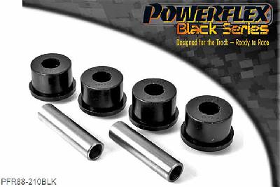 PFR88-210BLK, Volvo 260 (1975 -1985) Rear Trailing Arm To Chassis Bush, OE Nr 1229714, 2 stuk(s) benodigd  per auto, 2 stuk(s) in verpakking, prijs per set van 2 stuk(s)