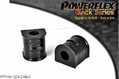 PFR19-1204-21BLK, Volvo V50 (2004 onwards) Rear Anti Roll Bar To Chassis Bush 21mm,  21mm, 2 stuk(s) benodigd  per auto, 2 stuk(s) in verpakking, prijs per set van 2 stuk(s)