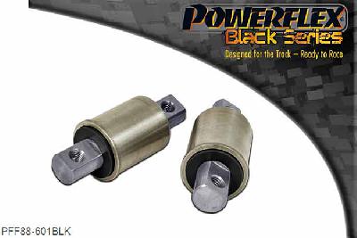 PFF88-601BLK, Volvo XC70 (2007 - 2011) Front Lower Wishbone Front Bush, This part replaces OE numbers: 9465971 and 9443882. Testing during the development of this new part has proven an increased stiffness of 90% vs. the original rubber bush up to 3mm displacement, whilst also allowing free rotation of the sleeve for improved suspension performance and increased longevity., 2 stuk(s) benodigd  per auto, 2 stuk(s) in verpakking, prijs per set van 2 stuk(s)