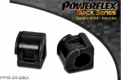 PFF85-205-20BLK, VW Corrado VR6 Front Anti Roll Bar Bush 20mm,  20mm, 2 stuk(s) benodigd  per auto, 2 stuk(s) in verpakking, prijs per set van 2 stuk(s)