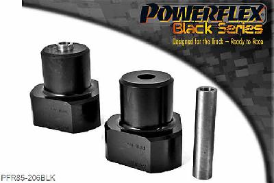PFR85-206BLK, VW Golf MK3 2WD (1992 - 1998) Rear Beam Mounting Bush, Replaces OE part number: 1H0 501 541A. PFR85-206 is not suitable for VW Golf MK3 2WD Variant (Estate) models. It also fits VW Vento (1992-1998) and Corrado (1989-1995) VR6 models only., 2 stuk(s) benodigd  per auto, 2 stuk(s) in verpakking, prijs per set van 2 stuk(s)