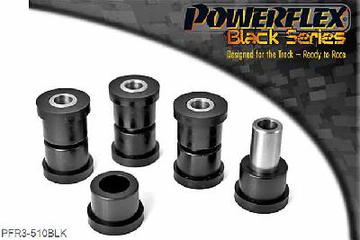 PFR3-510BLK, VW Golf MK4 (1997 - 2004) R32/4motion Rear Arm Inner Bush, This part replaces OE numbers: 1J0505323L and 1J0505323N. For an adjustable version of this bush please use PFR3-510G., 4 stuk(s) benodigd  per auto, 4 stuk(s) in verpakking, prijs per set van 4 stuk(s)