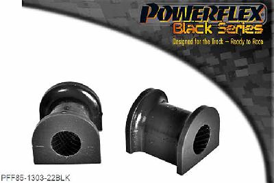 PFF85-1303-22BLK, VW T5 Transporter (2003 -) Front Anti Roll Bar Bush 22mm,  22mm, 2 stuk(s) benodigd  per auto, 2 stuk(s) in verpakking, prijs per set van 2 stuk(s)