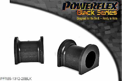 PFR85-1312-28BLK, VW T5 Transporter (2003 -) Rear Anti Roll Bar Bush to Chassis 28mm,  28mm, 2 stuk(s) benodigd  per auto, 2 stuk(s) in verpakking, prijs per set van 2 stuk(s)
